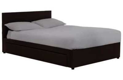 Hygena Sandyford Kingsize Bed Frame - Chocolate